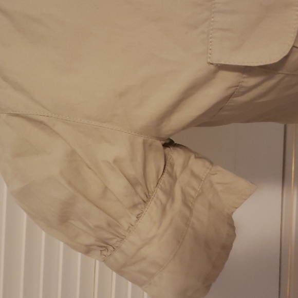 NWT Xhilaration Collared Tan Blouse - Picture 3 of 8